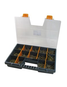 Set of 1700 Chipboard Screw Countersunk Head Pozi Yellow...