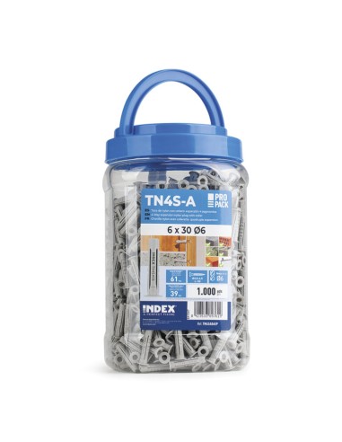 1 x Bucket of 1000 Plug Nylon 6