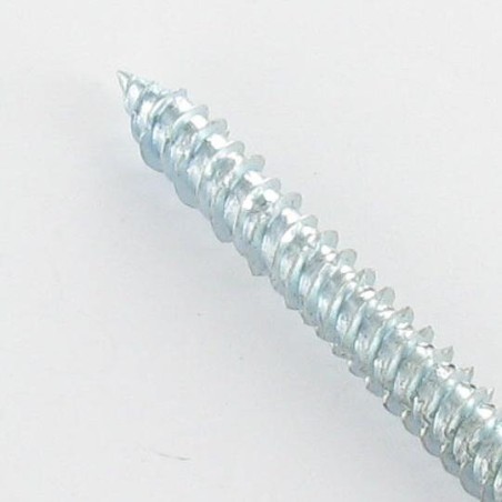 1 x Screw Concrete Countersunk Head RED 7.5X120 T30 Zinc Plated Ral8017/Chocolate Brown