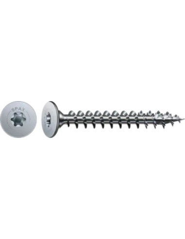 1 x Spax Wood Screw Flat Head 4X25 Full Thread...
