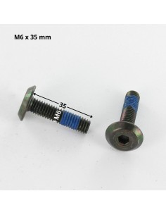 Machine Screw flat Hexagon Socket 4 M6X35 Patch Nylon... 2
