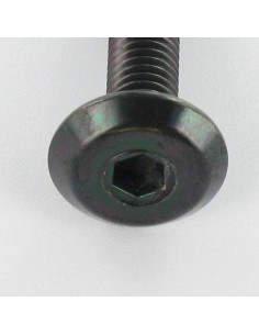 Machine Screw flat Hexagon Socket 4 M6X30 Black Zinc Plated 2