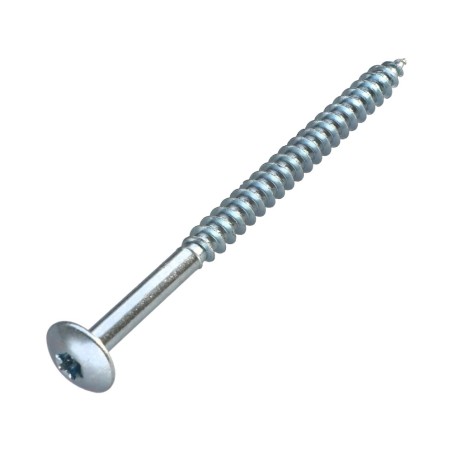 1 x Screw Truss 7X120 Thread Length: 90 T30 Zinc Plated Cr3 96 Hbs Without Red Rust cut Type 17 Drilling Point