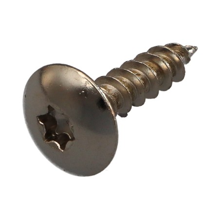 1 x Screw Truss 6X25 Full Thread T30 Nickel Plated