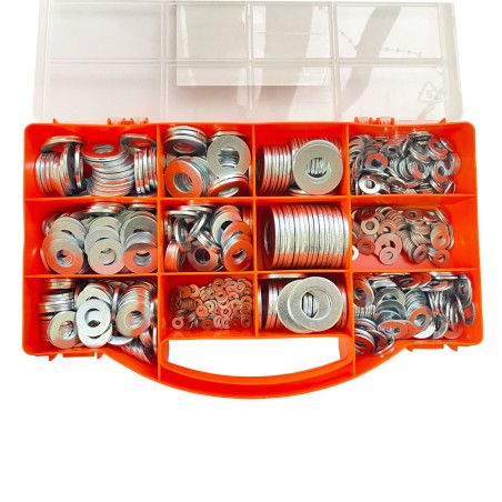 1 x Set of 850 Washer Zinc Plated Normal Serie