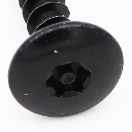 1 x Screw Truss Security 6X30 Thread Length: 30 T30+TET cut Type 17 Drilling Point Black Zinc Plated