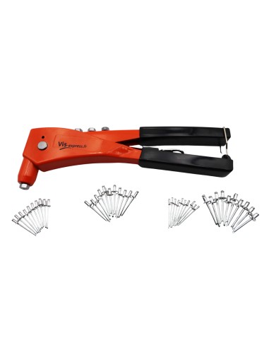 1 x Set of riveting pliers With Rivets