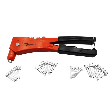 1 x Set of riveting pliers With Rivets