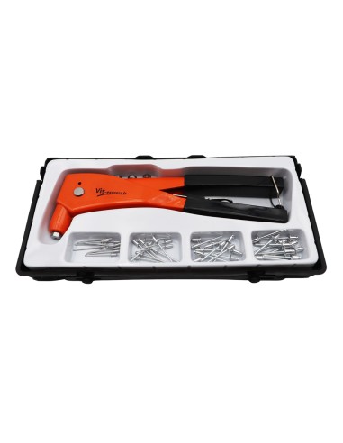 1 x Set of riveting pliers With Rivets