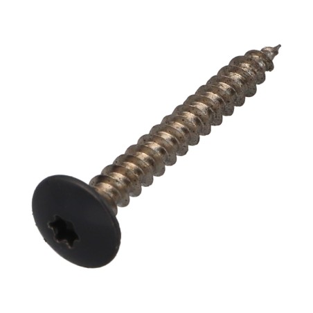 1 x Screw Truss 5X40 Full Thread T20 Zinc Plated Ral7015/Slate Grey