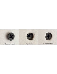 Drywall Screw Screw TTPC Phillips 2 3.5X40 Phosphated Plain 2