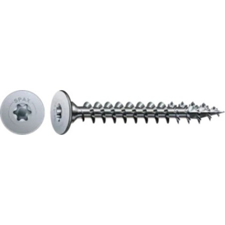 1 x Spax Wood Screw Flat Head 3x30 Full Thread T10 4CUT WIROX micro screw