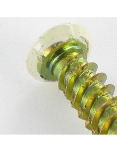 Screw Concrete Countersunk Head RED 7.5X120 T30 Yellow... 2