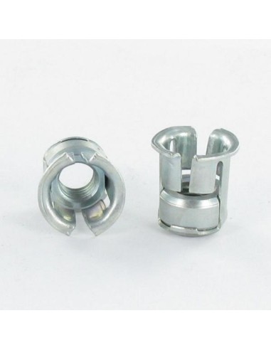 1 x Nut Caged Round M6 Thickness Material 0.7...