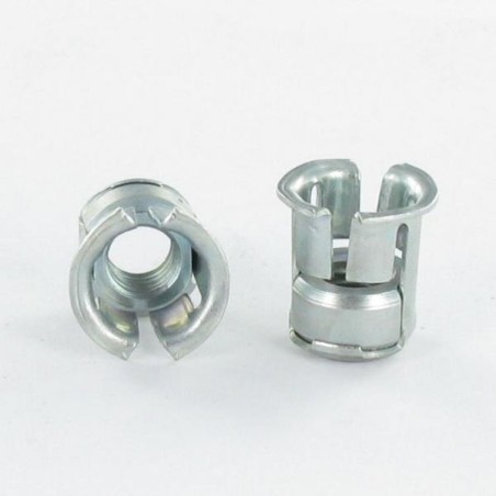 1 x Nut Caged Round M6 Thickness Material 0.7 to 4 CV4826HG Zinc Plated