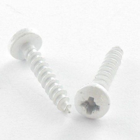 1 x Chipboard Screw Stainless Steel A2 Round Head Pozi 3X20 micro screw Ral9016/Traffic Signalisation