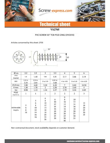 1 x Screw For Plastic Cylindrical Button Head...
