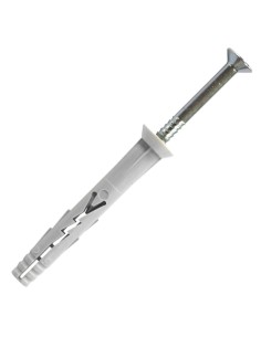 Hammer Plug Nylon 8X100 with screw Countersunk Head... 2