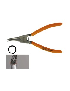 Pliers Retaining Rings External ELBOW 45 degree Length 150 2