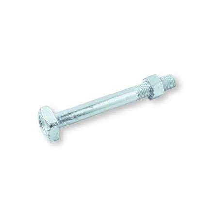 1 x Bolt With Nut Carpenter M14X350 Square Head 24X24X10 Zinc Plated