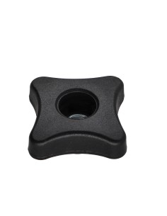 Nut FLYING black nylon M6