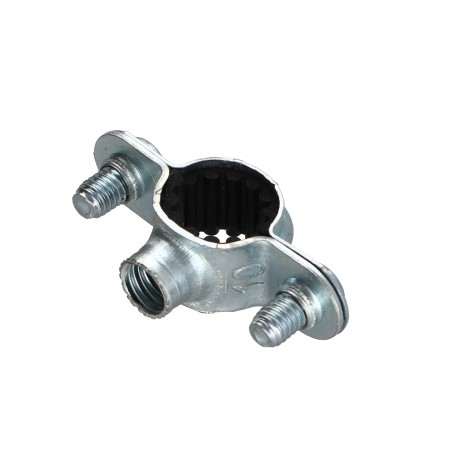 1 x Simple soundproof fixing collar M7X150 Diameter 10 Zinc Plated