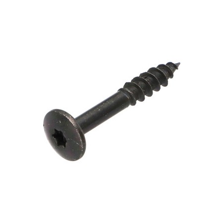 1 x Screw Truss 6X50 Thread Length: 20 T30 Black Zinc Plated