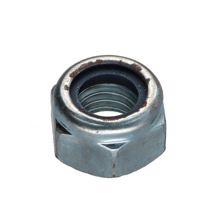 1 x Lock nut M12 Zinc Plated Rust