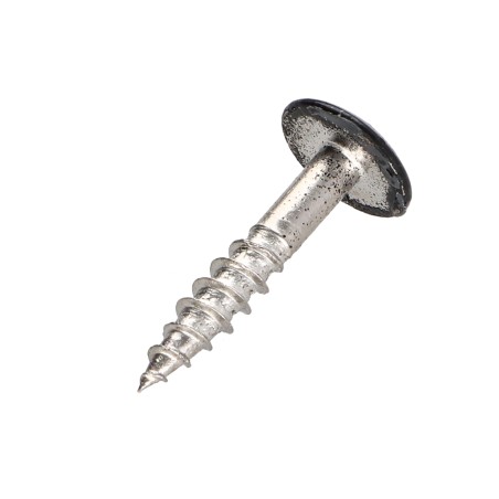 1 x Head Facade Screws T20 4.8X25 Head Diameter: 12.3 Stainless Steel A2 Ral9005/Jet Black