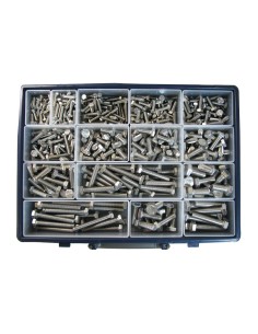 Set of 570 Machine Screw Hexagonal Head Full Thread... 2