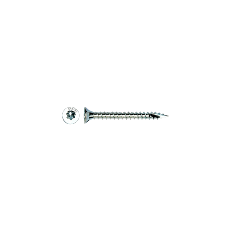 1 x Set of 1700 Chipboard Screw Countersunk Head Torx cut Type 17 Drilling Point Zinc Plated