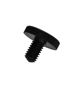 Machine Screw black nylon Pan Head Knurlled M6X10