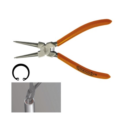 1 x Pliers Retaining Rings Internal Right Length 200