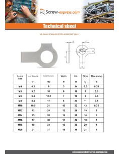 Lock D Nut Bracket Of Diameter M33 Stainless Steel A2 2