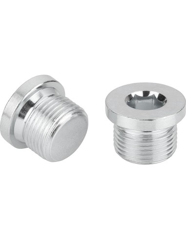 1 x Cap Hexagon Recess With Collar Hexagon...