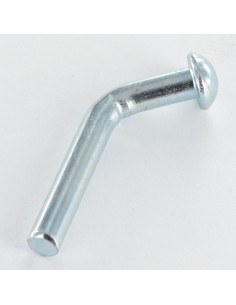 Rack and shelving safety pin Round Head 6X45 Zinc Plated