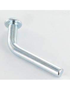 Rack and shelving safety pin Round Head 6X45 Zinc Plated 2
