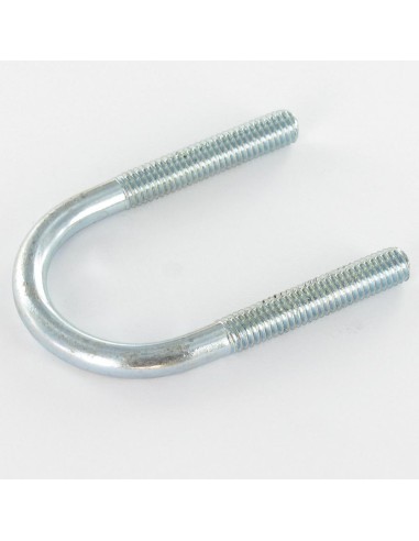 1 x U-Bolt Round bottom 50X28X50 M6/30/30 Zinc...