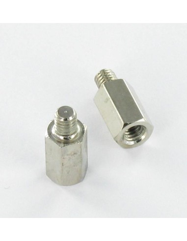 1 x Coupling Nut Hexagonal Male/Female 5X8...