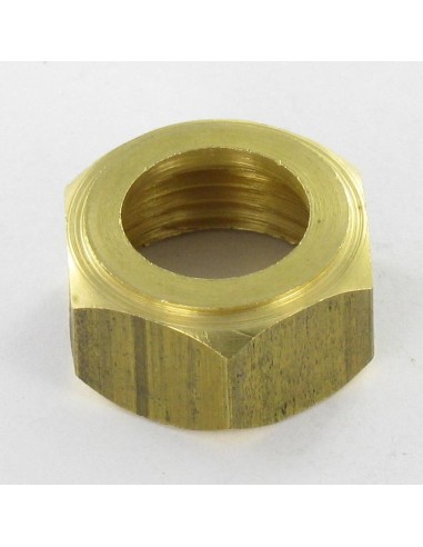 1 x Nut Brass COLLAR DEFEATED 15X21