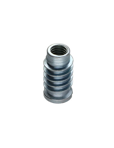 1 x Self tapping insert for wood M8 13X25 Zinc...