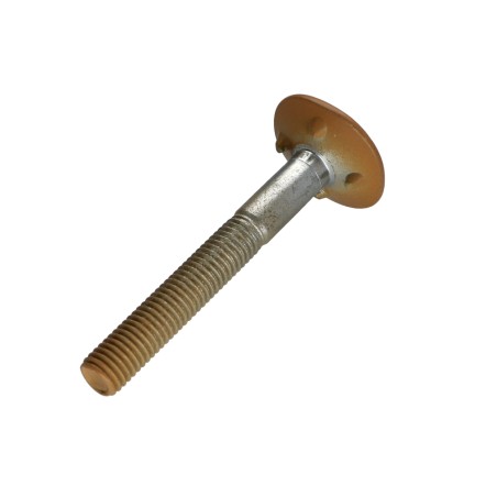 1 x Screw PLAN Countersunk Head WIDE 4ERGOT10X80 Zinc Plated RAL1011M