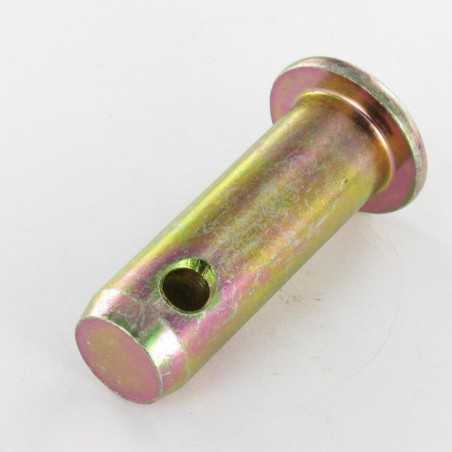 1 x Rod Pin With Hole Flat Head 22X66HOLE Diameter 8 Yellow Zinc
