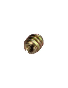 Self Tapping Insert Slotted Yellow Zinc M6 13X13