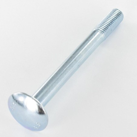 1 x Machine Screw Mushroom Without EMPR 12X120 Thread Length: 30 Class 8.8 Zinc Plated