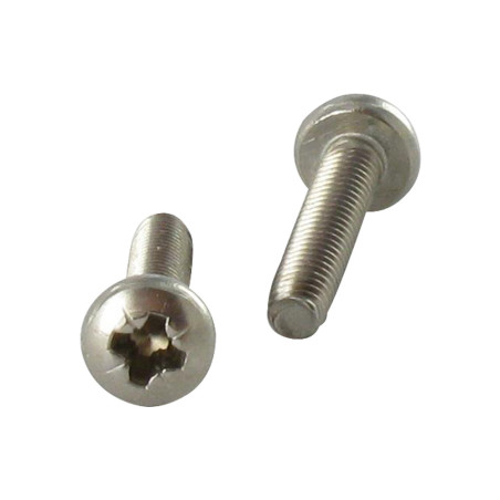 1 x Self Tapping Screw Cylindrical Button Head Pozi 4X25 Stainless Steel A2