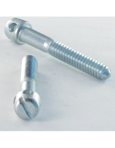 1 x Furniture Screw Zinc Plated M8X45 Partial...