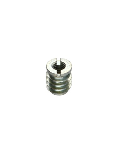 1 x Self tapping insert for wood Zinc Plated M8...