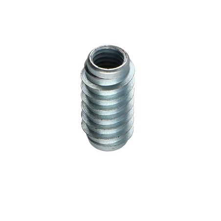1 x Self Tapping Insert Not Slotted Zinc Plated M8 12X25