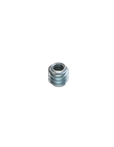 1 x Self Tapping Insert Slotted Zinc Plated M7...
